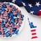 2lb Candy Individually Wrapped, Perfect Fourth of July Red White and Blue